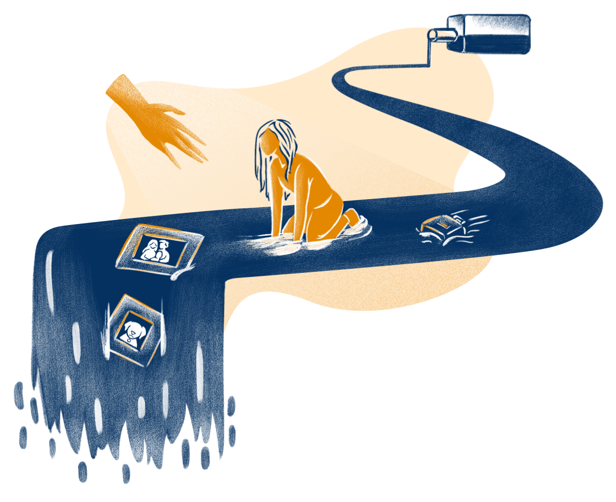 Quit Alcohol Drinking Illustration